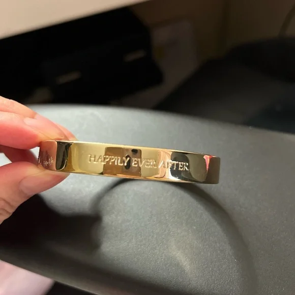 Gold Engraved Bracelet - Picture 3 of 6